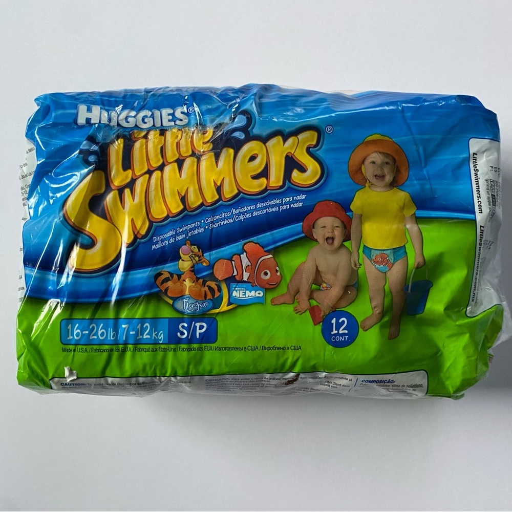 Huggies Little Swimmers Disposable Diapers Swimpants Small 16 26 Lbs Swim Dory